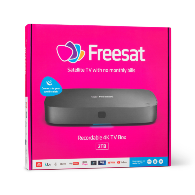 Freesat UHD_4X_2000 UHD-4X-2000 Freesat Recorder 2TB - Anthracite