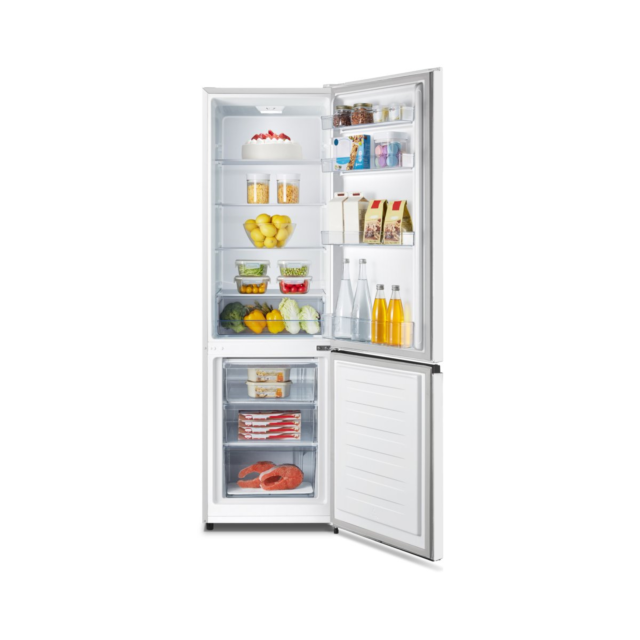 Fridgemaster MC55265AF 55cm 70/30 Manual Fridge Freezer - White