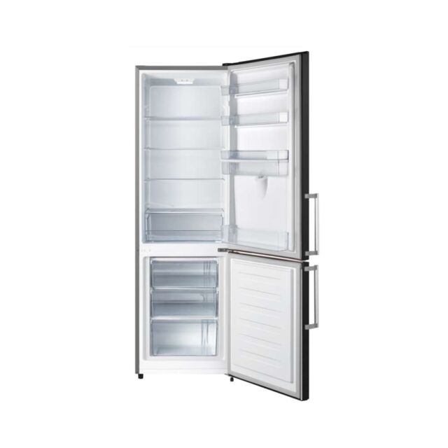 Fridgemaster MC55265DEB 55Cm 6.99/2.50Cuft Fridge Freezer With Water - Black