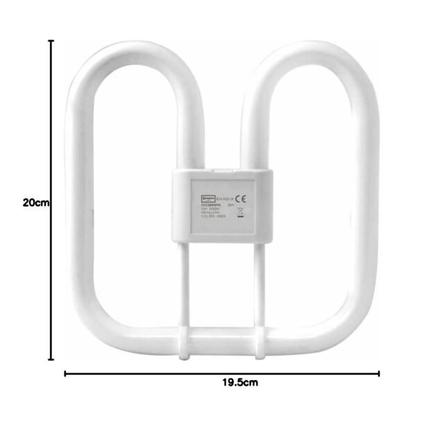 Get CFL2D 28w 4 Pin Low Energy Lamp