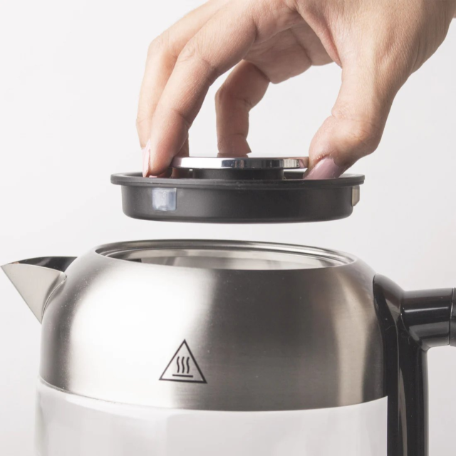 Haden 197207 1.7 Litres Jug Kettle - Clear