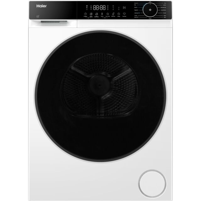 Haier HD90-D357AU1-UK 9Kg Heat Pump Tumble Dryer - White