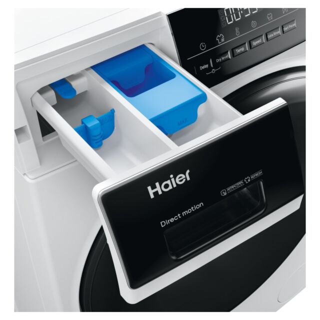 Haier HWD90-B1459U1UK 9+6Kg 1400Rpm Washer Dryer - White