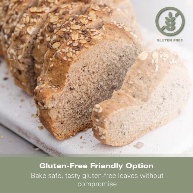Hamilton Beach HB8103BMW Bread Maker, Quick Bake, 19 Programmes, 3 Loaf Sizes, Gluten-Free, Whole Wh