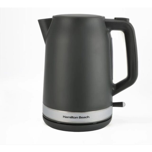 Hamilton Beach HBK3045MCH Hamilton Beach Ella 1.7L Matte Charcoal Kettle