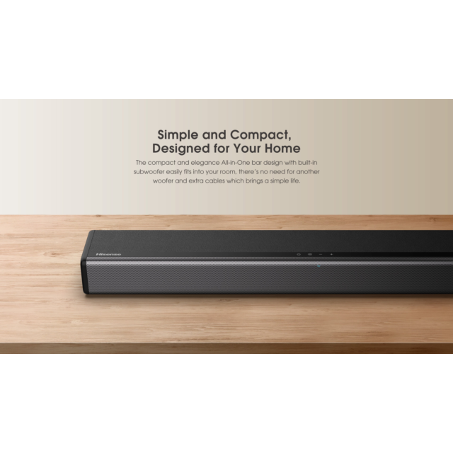 Hisense HS214 Soundbar - Black