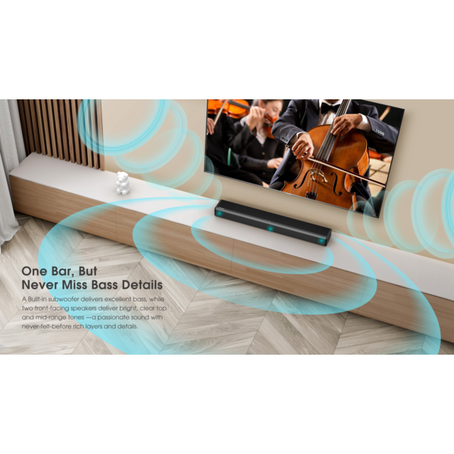 Hisense HS214 Soundbar - Black