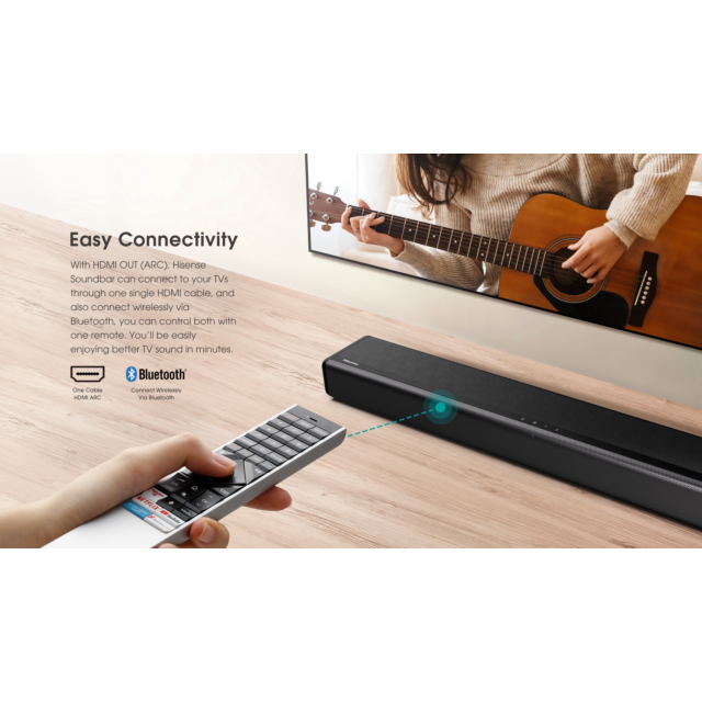 Hisense HS214 Soundbar - Black