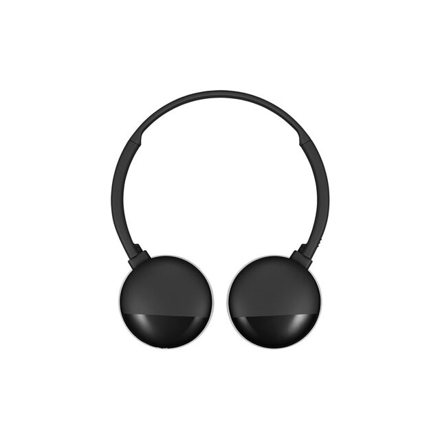 Jvc HAS22WBUX Flats Wireless Bluetooth On Ear Headphones - Black