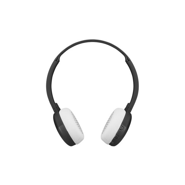 Jvc HAS22WBUX Flats Wireless Bluetooth On Ear Headphones - Black
