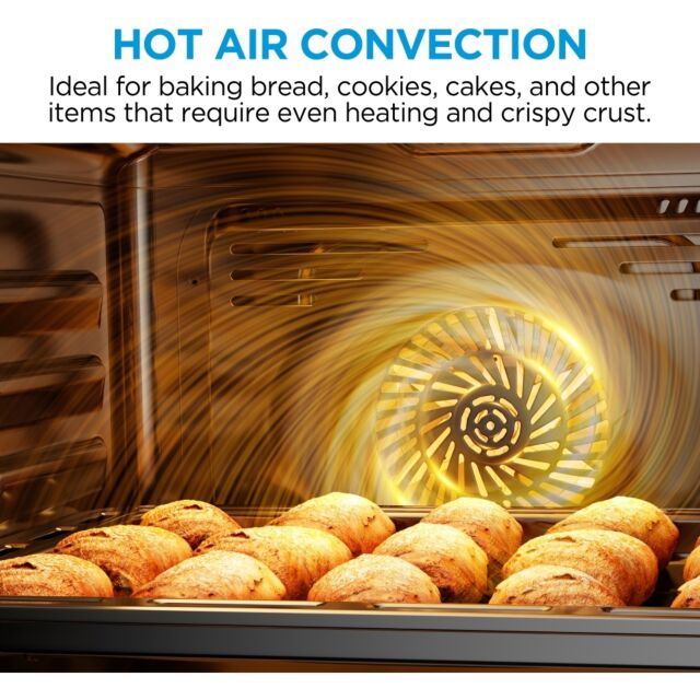 Midea MFO24EME4R118-WH 60Cm Double Oven Cooker With Ceramic Hob - White