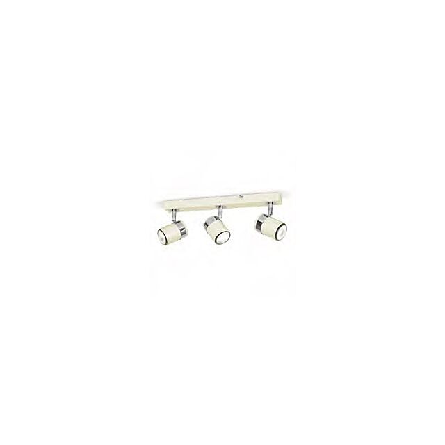Minisun 18055 Rosie 3 Way Straight Bar Spotlight Cream