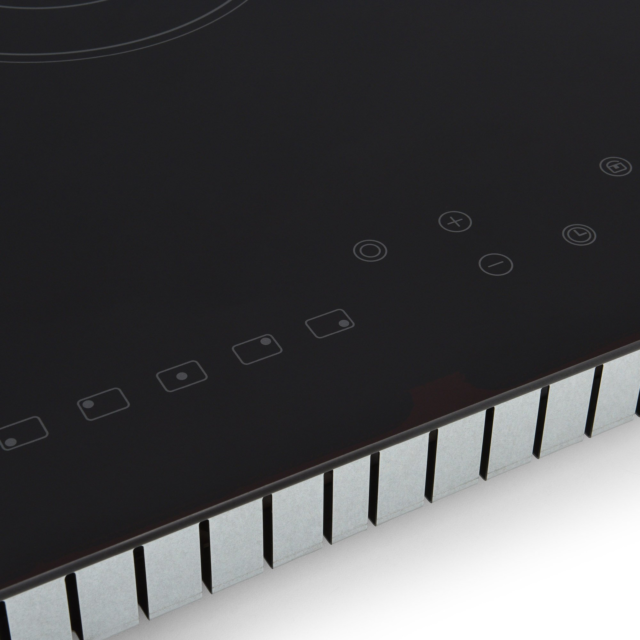 Montpellier CT750 75cm Ceramic Hob - Black
