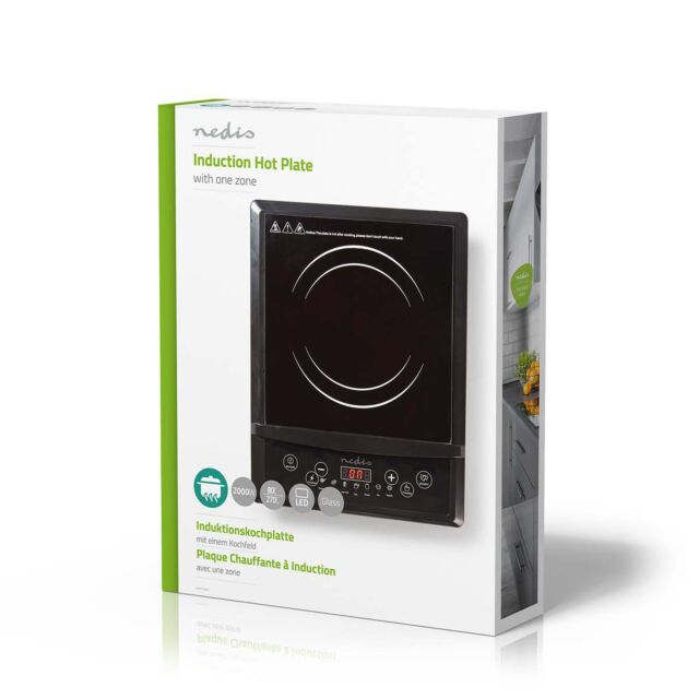 Nedis KAIP113CBK1 2Kw Single Induction Hob
