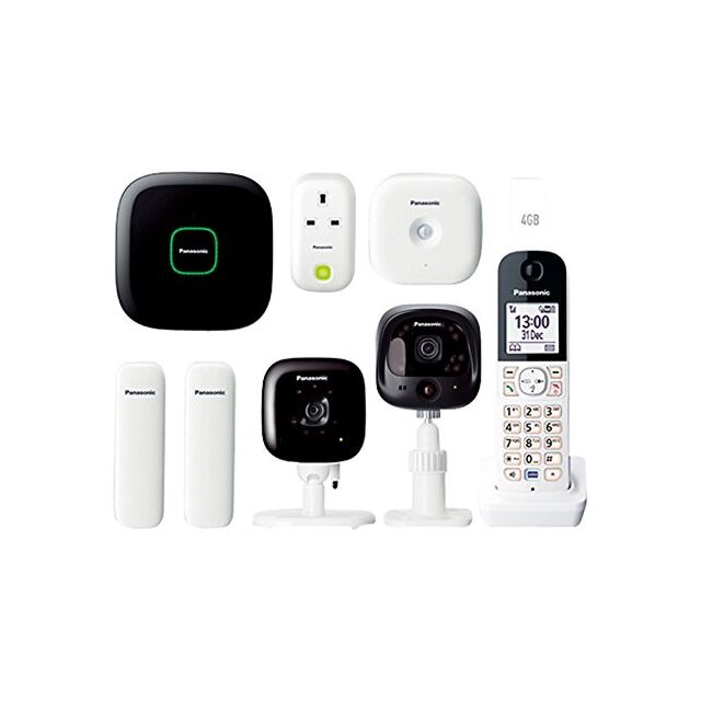 Panasonic KXHN6031EW Smart Home Monitoring Twin Camera Kit