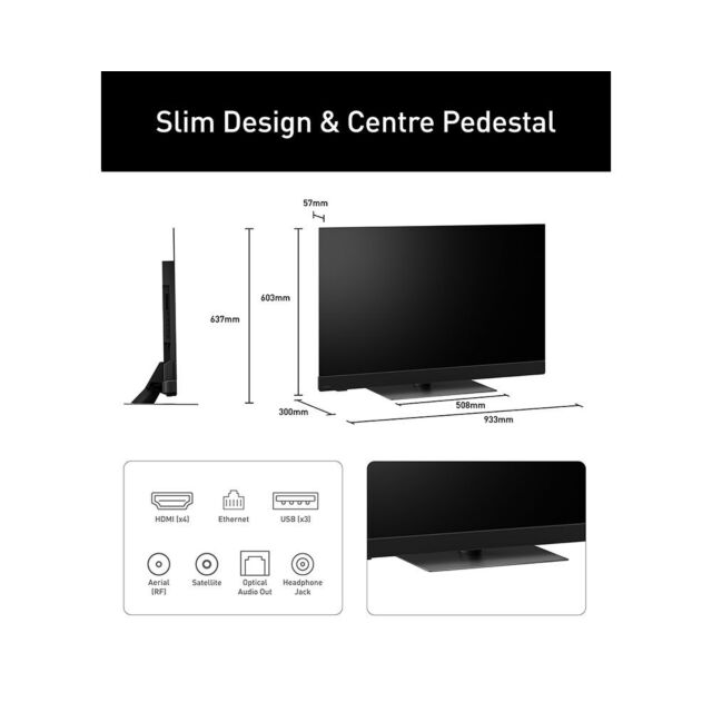 Panasonic TV42Z90BEB 42inch OLED 4K Hdr Fire TV Smart - Freely