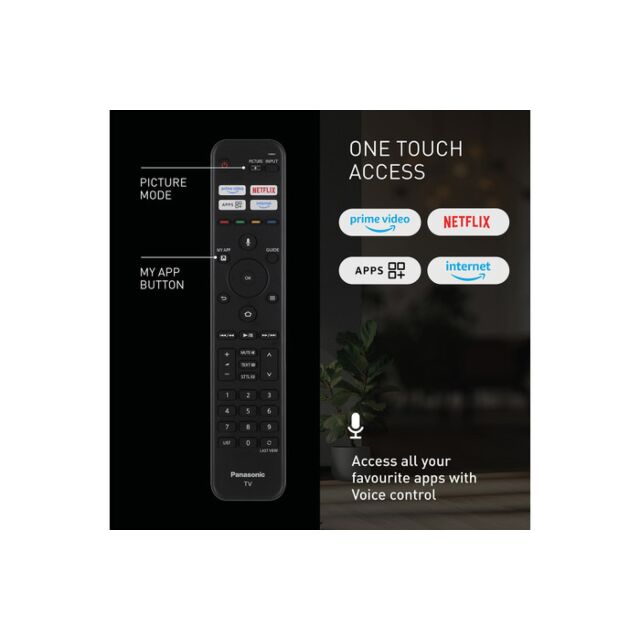 Panasonic TV50W85BEY 50inch QLED 4K Ultra HD Hdr Smart TV - Freely