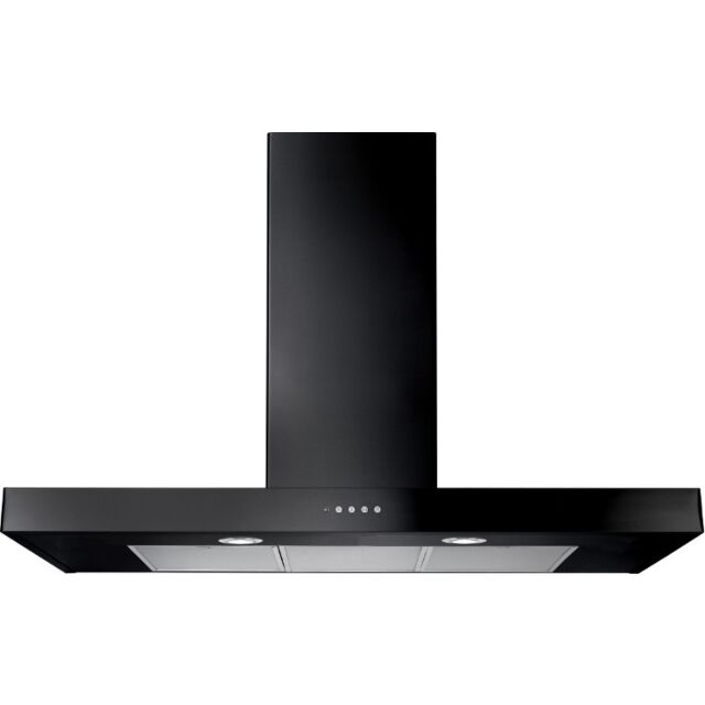 RANGEMASTER 105190 110Cm Flat Hood Black