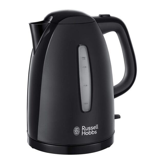 Russell Hobbs Textures Plastic Kettle - Black