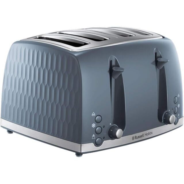 Russell Hobbs 26070 White Honeycomb 4 Slice Toaster [Copy] [Copy]