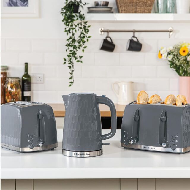 Russell Hobbs 26070 White Honeycomb 4 Slice Toaster [Copy] [Copy]