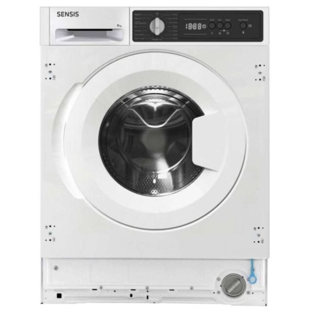 Sensis WMBI01814AW UPDATED DISPLAY 8Kg 1400 Spin Washing Machine - White