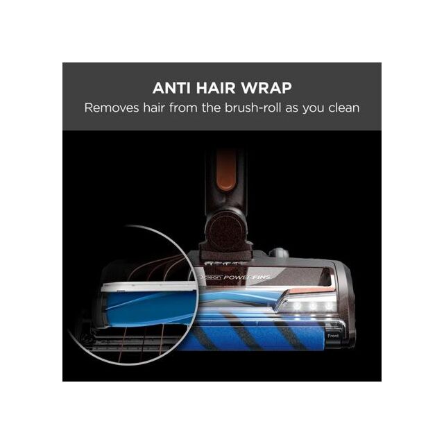 Shark IZ300UK Anti Hair Wrap Cordless Stick Vacuum Cleaner With Powerfins + Flexology - 60 Minute Ru