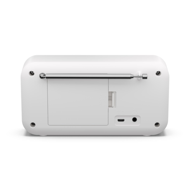 Sharp DR-P420 WH Tokyo Portable Digital Radio - White