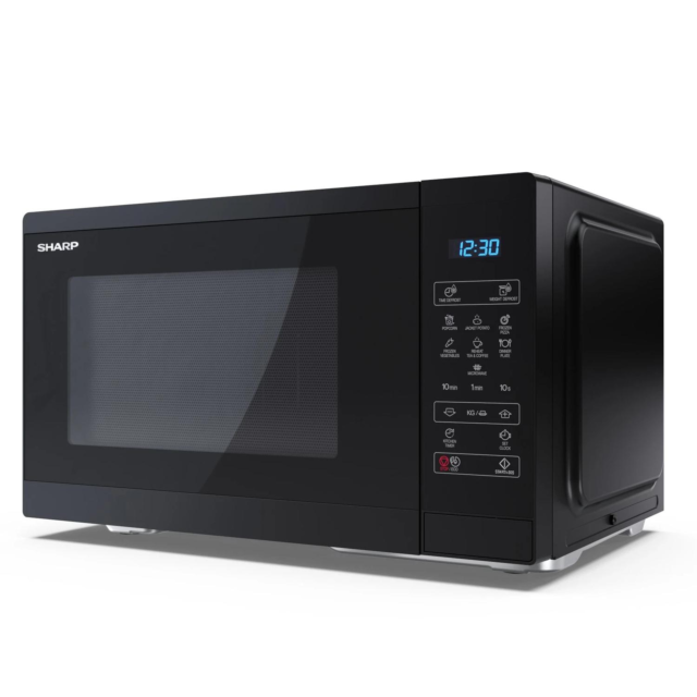 Sharp YC-MS252AU-B 25 Litres Microwave Oven - Black