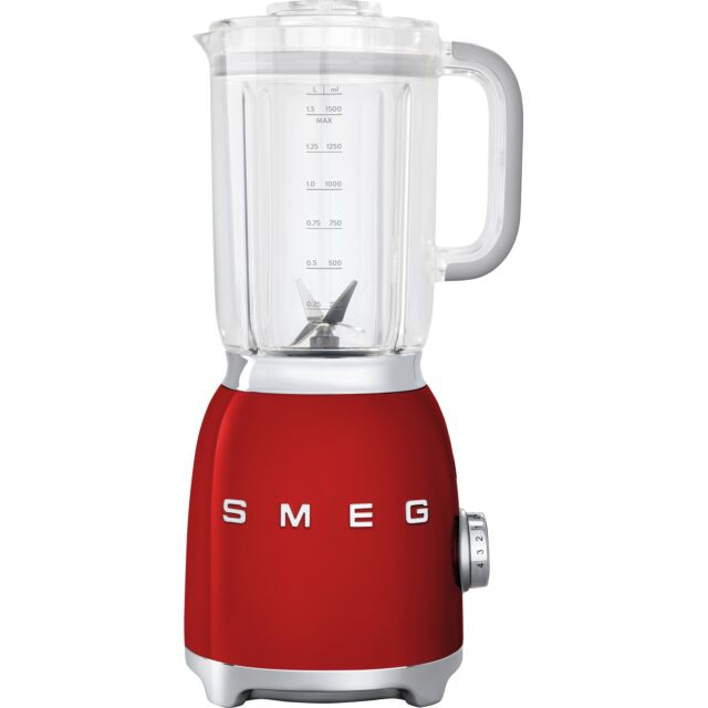 Smeg BLF01RDUK 50'S Retro Blender Red Die-Cast Aluminium Body