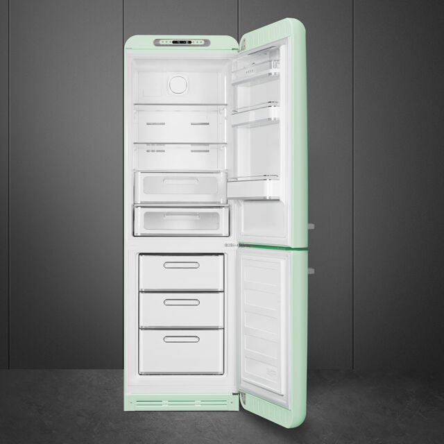 smeg FAB32RNN Black 50'S Style Fridge Over Freezer A++ Frost-Free Version [Copy]