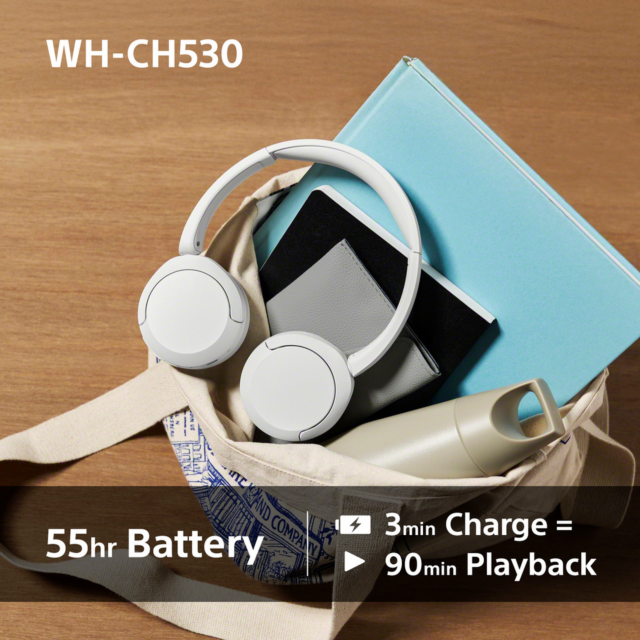Sony WHCH530P.CE7 Wireless Over Ear Headphones Pink