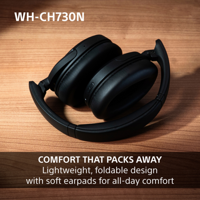 Sony WHCH730NP.CE7 Wireless Noise Cancelling Headphones Pink