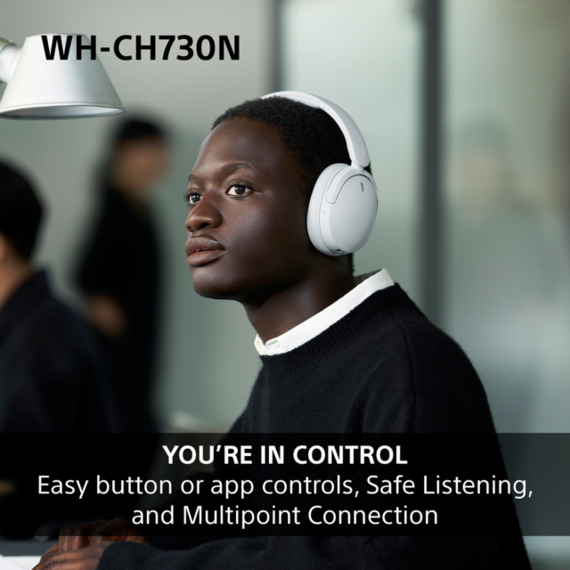 Sony WHCH730NP.CE7 Wireless Noise Cancelling Headphones Pink
