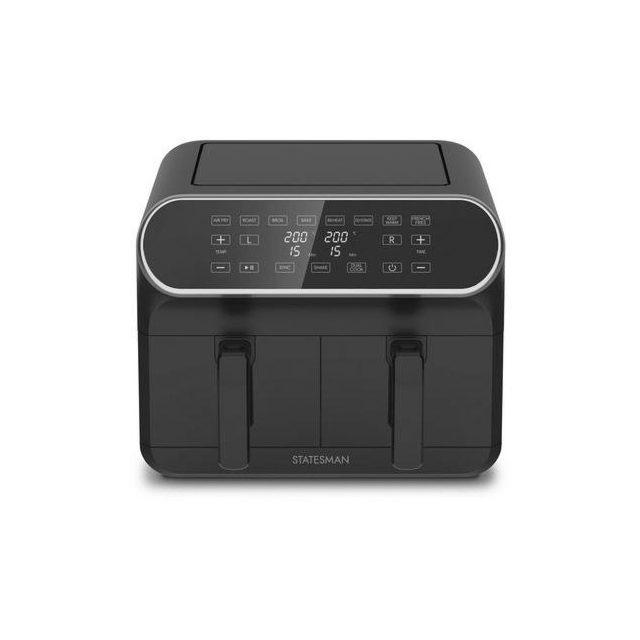 Statesman SKAF08017BK Digital Dual Zone Air Fryer