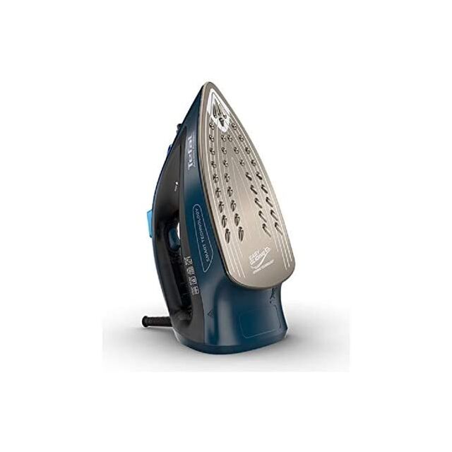 Tefal FV1611 Access Protect Steam Iron, 2100W, Black And Blue