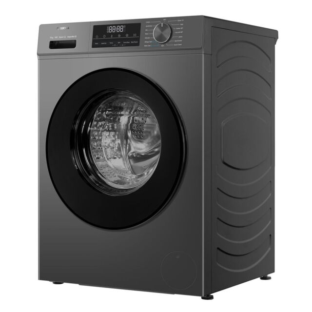Teknix TK3W1014XS 10Kg 1400Spin Washing Machine - Graphite