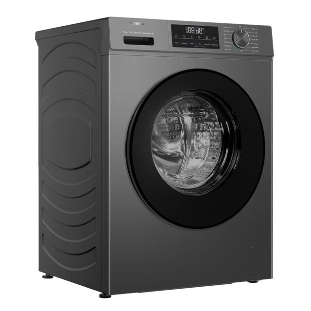 Teknix TK3W1014XS 10Kg 1400Spin Washing Machine - Graphite