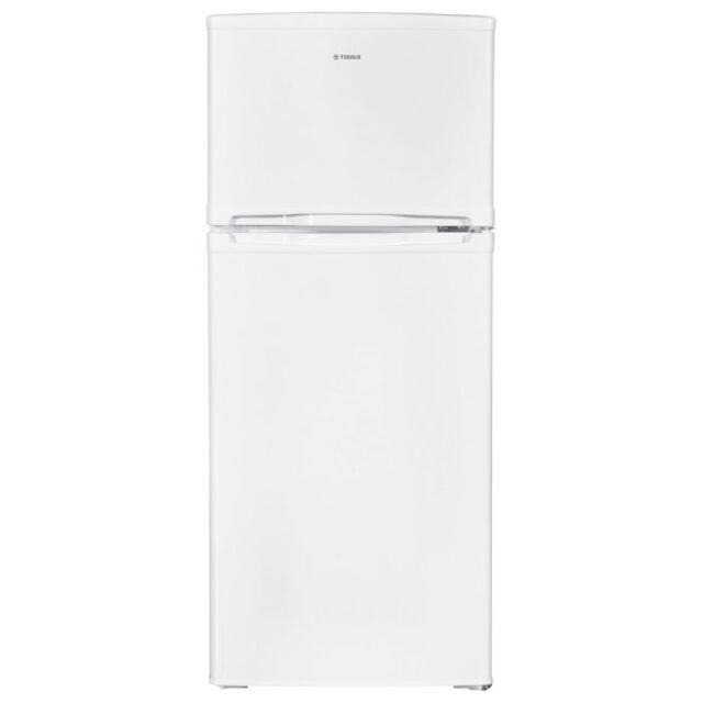 Teknix TMH1148W 3.14/0.98Cuft 48Cm Top Mount Fridge Freezer - White 113Cm
