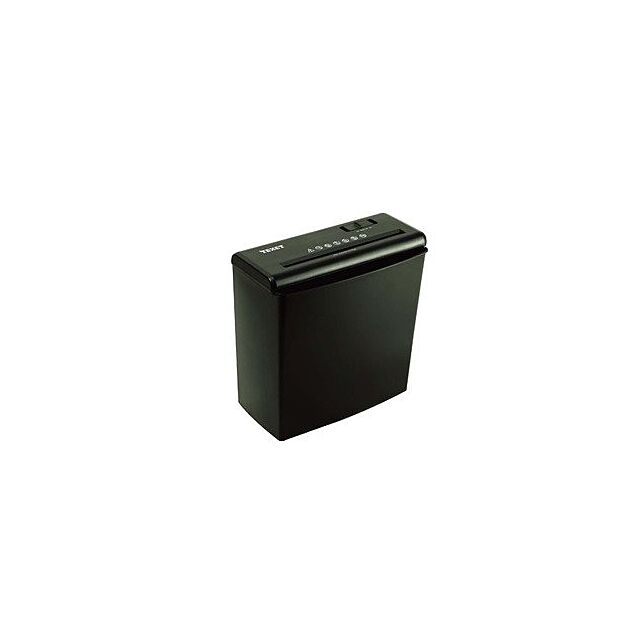 Texet HI0501. 10 Litre Strip Cut Shredder 5 Sheet Black