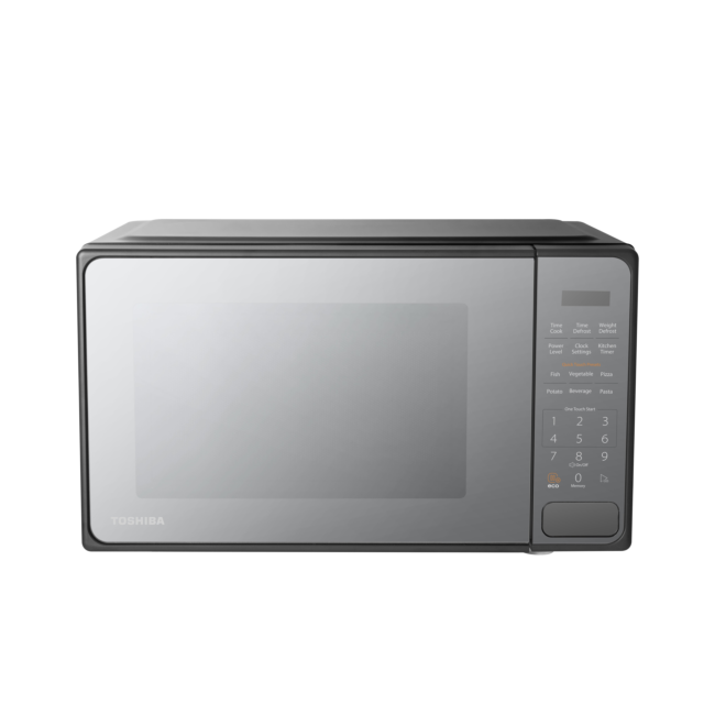 Toshiba MM2-EM20PF 20 Litres Microwave Oven - Mirror Finish Black