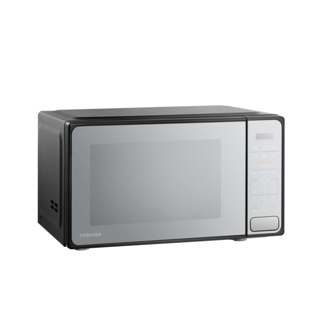 Toshiba MM2-EM20PF 20 Litres Microwave Oven - Mirror Finish Black