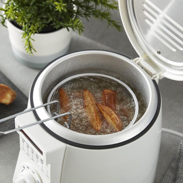 Tower PT17049WHT Presto 1 Litre Deep Fat Fryer