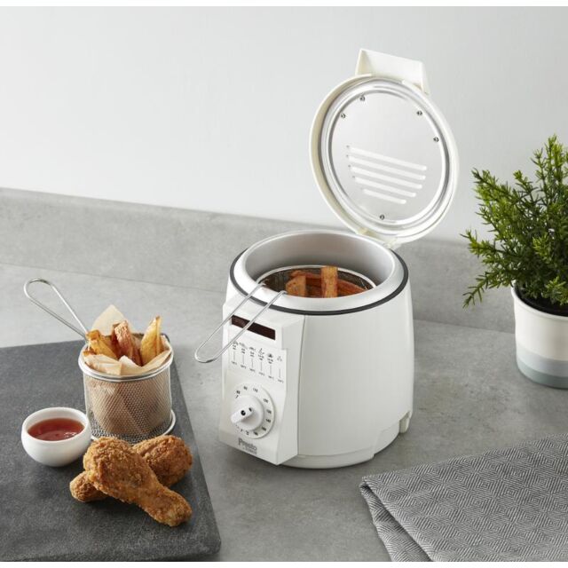 Tower PT17049WHT Presto 1 Litre Deep Fat Fryer