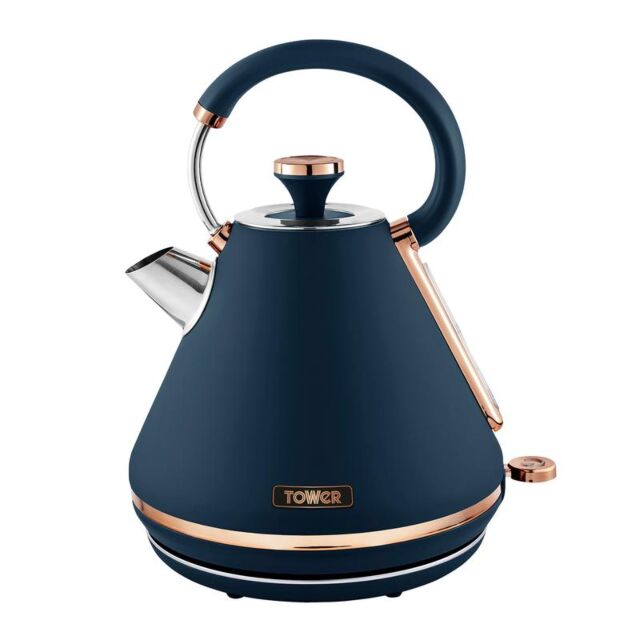 Tower T10044MNB Cavaletto 3Kw 1.7L Pyramid Kettle Midnight Blue