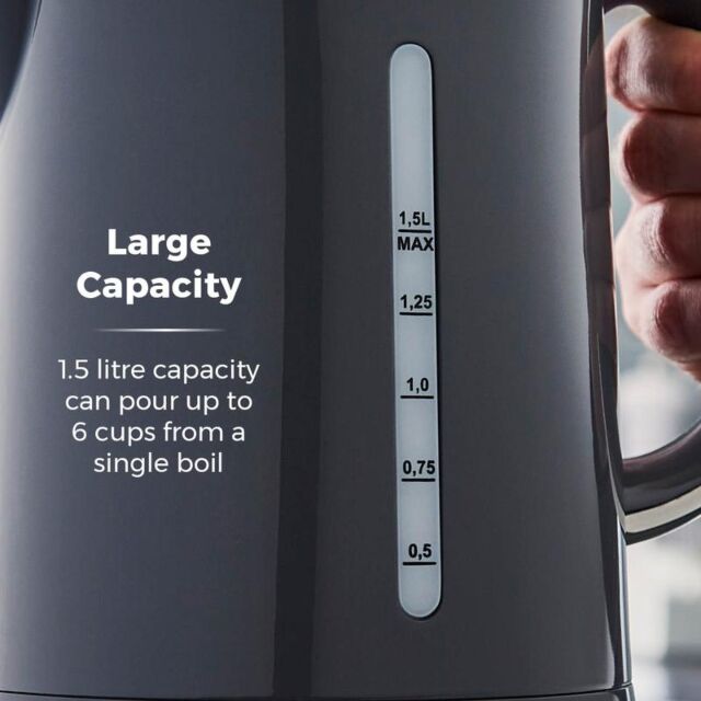 Tower T10049GRP Belle Collection 1.5 Litre Kettle Grey