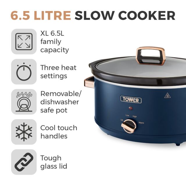 Tower T16043BLK Cavaletto 6.5L Slow Cooker [Copy]