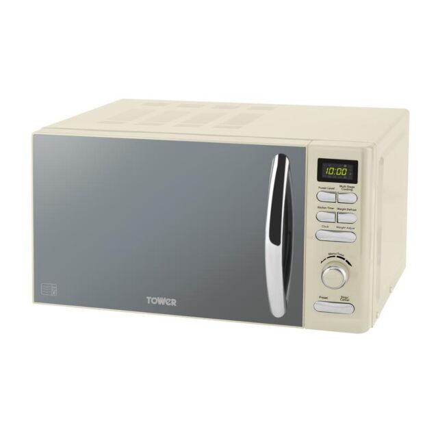Tower T24019C Infinity 800W 20L Digital Microwave Cream