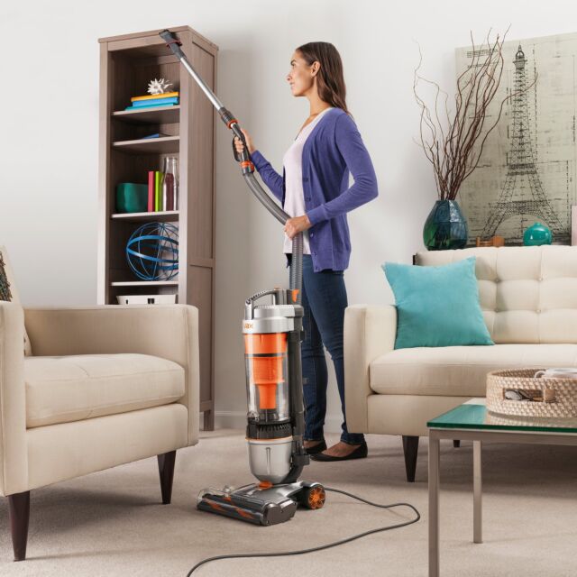 VAX U85-AS-Be Upright Corded Bagless Vacuum - Orange/Grey