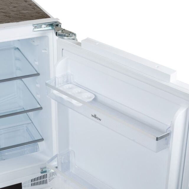 Willow WBU60F Intergrated Undercounter Larder Fridge - White